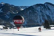 2012-01-15 Hot air balloon festival in the Tannheim Valley, Austria