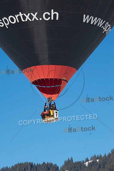 2012-01-15 Hot air balloon festival in the Tannheim Valley, Austria