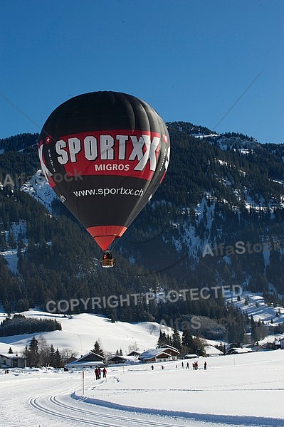 2012-01-15 Hot air balloon festival in the Tannheim Valley, Austria