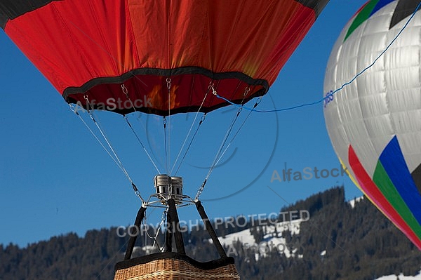 2012-01-15 Hot air balloon festival in the Tannheim Valley, Austria