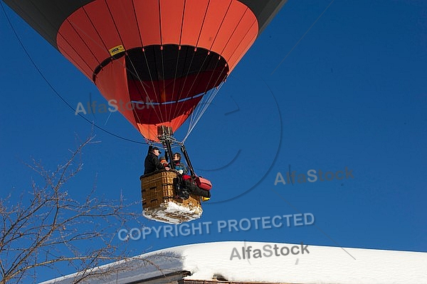 2012-01-15 Hot air balloon festival in the Tannheim Valley, Austria