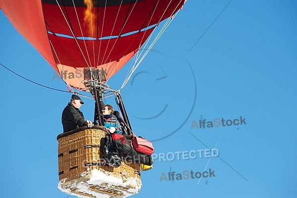 2012-01-15 Hot air balloon festival in the Tannheim Valley, Austria