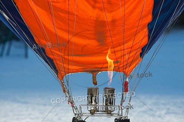 2012-01-15 Hot air balloon festival in the Tannheim Valley, Austria