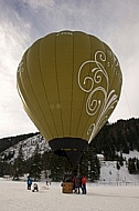 2013-01-20 Hot air balloon festival in the Tannheim Valley, Austria