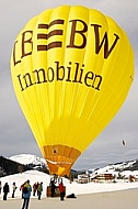 2013-01-20 Hot air balloon festival in the Tannheim Valley, Austria