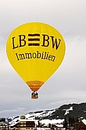 2013-01-20 Hot air balloon festival in the Tannheim Valley, Austria