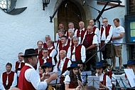 2013-07-21 Platzkonzert - Männerchor, Alphorngruppe, Musikkapelle Eisenberg in Maria Hilf