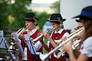 2013-07-21 Platzkonzert - Männerchor, Alphorngruppe, Musikkapelle Eisenberg in Maria Hilf