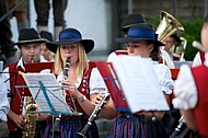 2013-07-21 Platzkonzert - Männerchor, Alphorngruppe, Musikkapelle Eisenberg in Maria Hilf