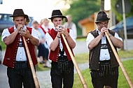 2013-07-21 Platzkonzert - Männerchor, Alphorngruppe, Musikkapelle Eisenberg in Maria Hilf