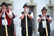 2013-07-21 Platzkonzert - Männerchor, Alphorngruppe, Musikkapelle Eisenberg in Maria Hilf