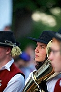 2013-07-21 Platzkonzert - Männerchor, Alphorngruppe, Musikkapelle Eisenberg in Maria Hilf