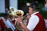 2013-07-21 Platzkonzert - Männerchor, Alphorngruppe, Musikkapelle Eisenberg in Maria Hilf