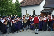 2013-07-21 Platzkonzert - Männerchor, Alphorngruppe, Musikkapelle Eisenberg in Maria Hilf