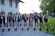 2013-07-21 Platzkonzert - Männerchor, Alphorngruppe, Musikkapelle Eisenberg in Maria Hilf