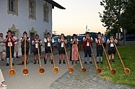 2013-07-21 Platzkonzert - Männerchor, Alphorngruppe, Musikkapelle Eisenberg in Maria Hilf