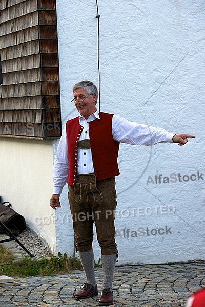 2013-07-21 Platzkonzert - Männerchor, Alphorngruppe, Musikkapelle Eisenberg in Maria Hilf