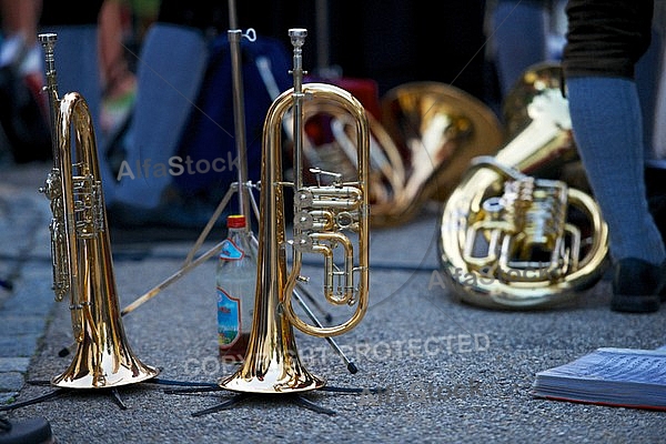 2013-07-21 Platzkonzert - Männerchor, Alphorngruppe, Musikkapelle Eisenberg in Maria Hilf