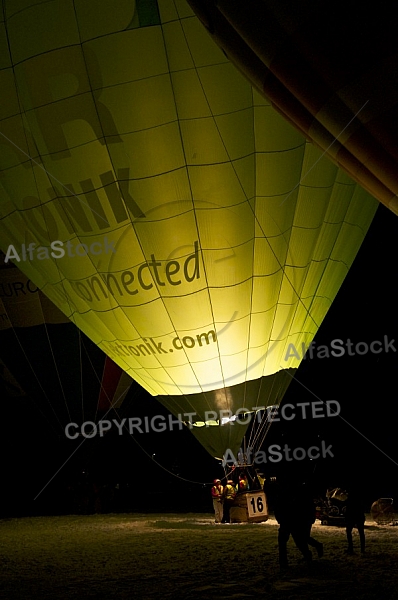 2014-01-15 Hot air balloon festival in the Tannheim Valley, Austria