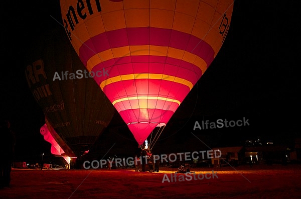 2014-01-15 Hot air balloon festival in the Tannheim Valley, Austria