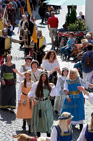 2014-09-06 Festumzüge in Füssen, Bavaria, Germany