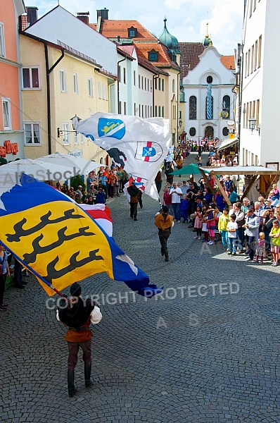 2014-09-06 Festumzüge in Füssen, Bavaria, Germany