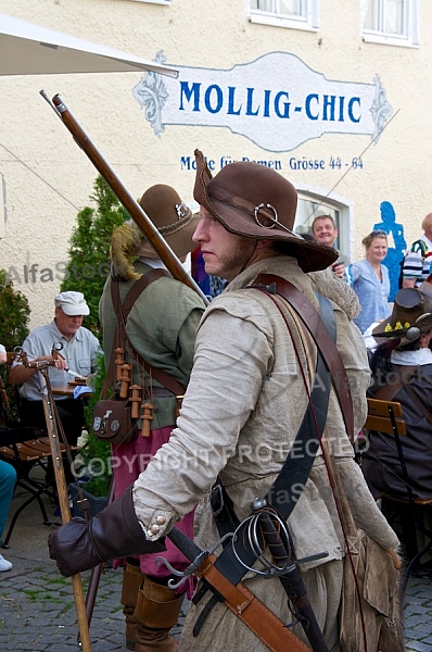 2014-09-06 Festumzüge in Füssen, Bavaria, Germany