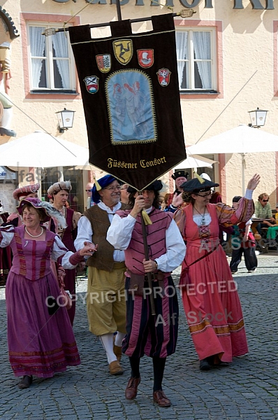 2014-09-06 Festumzüge in Füssen, Bavaria, Germany