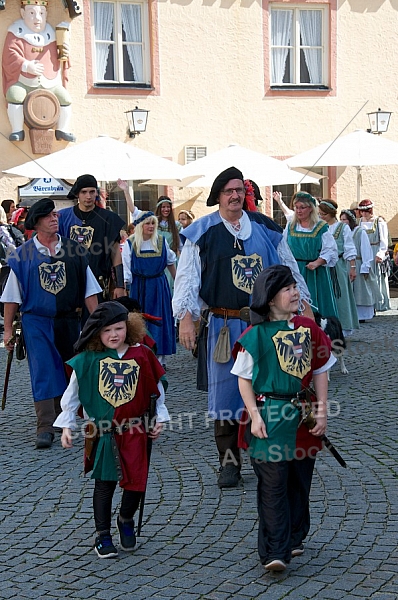 2014-09-06 Festumzüge in Füssen, Bavaria, Germany