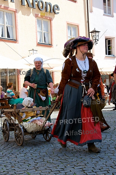 2014-09-06 Festumzüge in Füssen, Bavaria, Germany