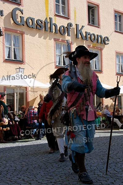 2014-09-06 Festumzüge in Füssen, Bavaria, Germany