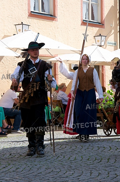 2014-09-06 Festumzüge in Füssen, Bavaria, Germany