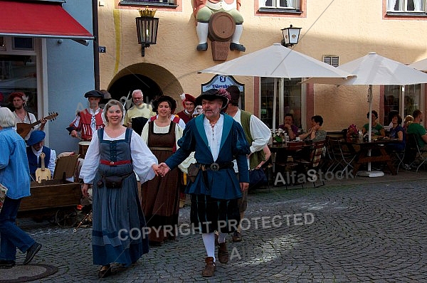 2014-09-06 Festumzüge in Füssen, Bavaria, Germany