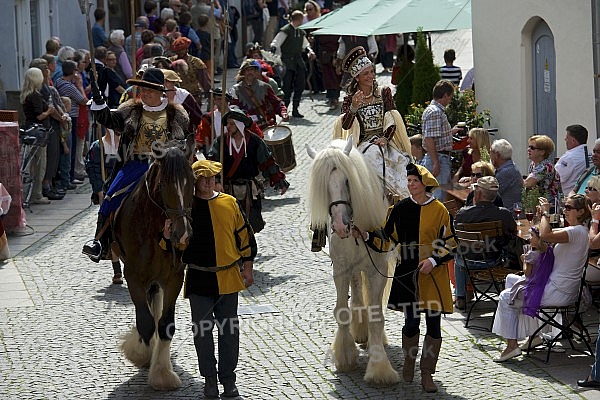 2014-09-06 Festumzüge in Füssen, Bavaria, Germany