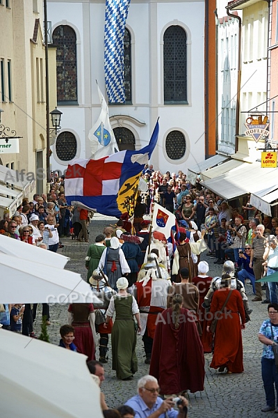 2014-09-06 Festumzüge in Füssen, Bavaria, Germany