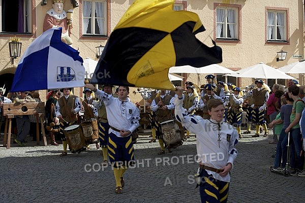 2014-09-06 Festumzüge in Füssen, Bavaria, Germany