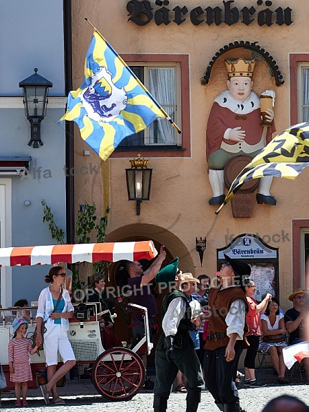 2015-06-07 Historische Festumzüge in Füssen, Bavaria, Germany