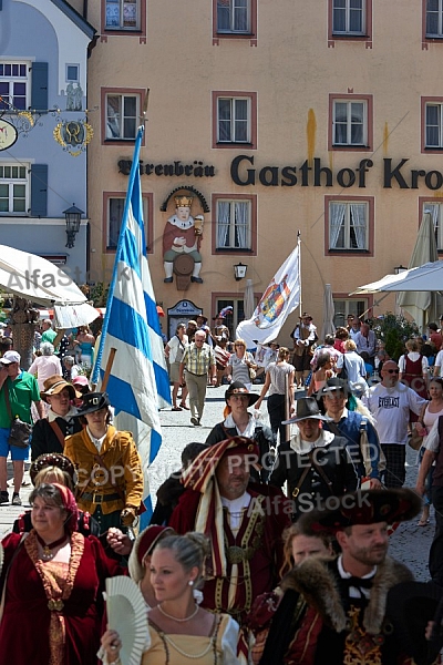 2015-06-07 Historische Festumzüge in Füssen, Bavaria, Germany