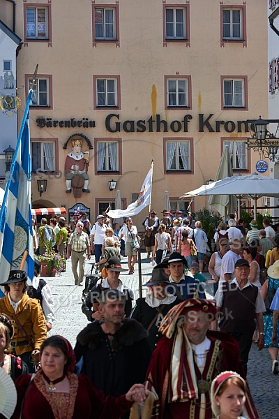 2015-06-07 Historische Festumzüge in Füssen, Bavaria, Germany