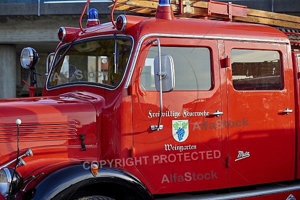 2015-08-08+09 Oldtimertreffen am Feuerwehrhaus Seeg, Bavaria, Germany,  Fire apparatus