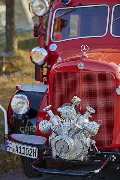 2015-08-08+09 Oldtimertreffen am Feuerwehrhaus Seeg, Bavaria, Germany,  Fire apparatus