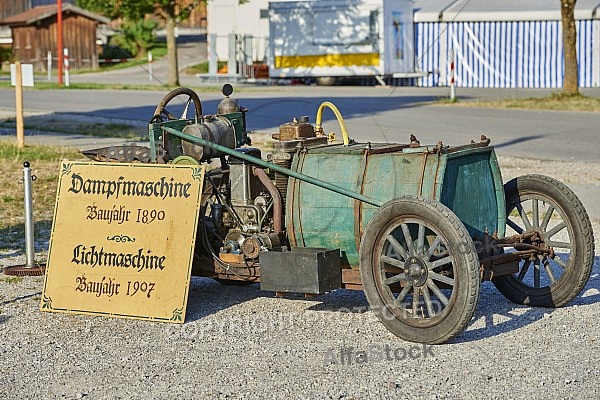 2015-08-08+09 Oldtimertreffen am Feuerwehrhaus Seeg, Bavaria, Germany,  Fire apparatus