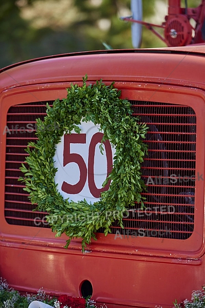 2015-08-08+09 Oldtimertreffen am Feuerwehrhaus Seeg, Bavaria, Germany,  Fire apparatus