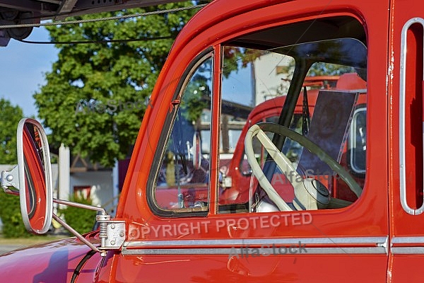 2015-08-08+09 Oldtimertreffen am Feuerwehrhaus Seeg, Bavaria, Germany,  Fire apparatus