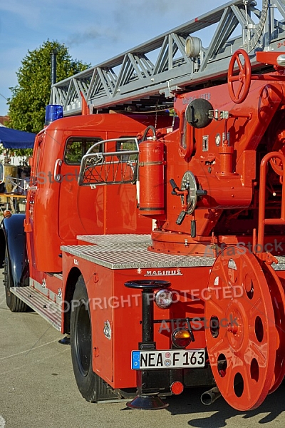 2015-08-08+09 Oldtimertreffen am Feuerwehrhaus Seeg, Bavaria, Germany,  Fire apparatus