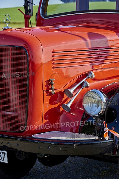 2015-08-08+09 Oldtimertreffen am Feuerwehrhaus Seeg, Bavaria, Germany,  Fire apparatus