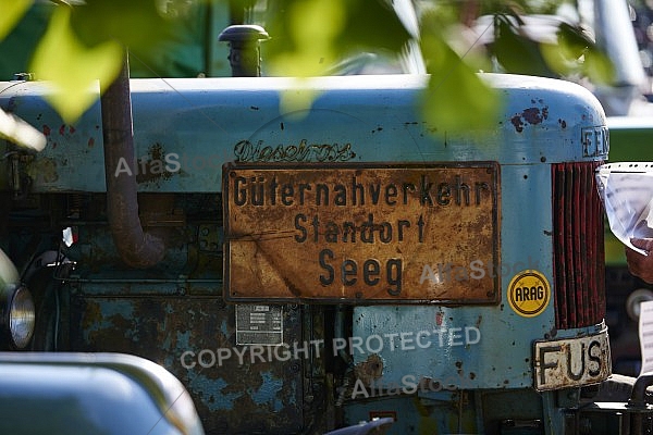 2015-08-08+09 Oldtimertreffen am Feuerwehrhaus Seeg, Bavaria, Germany,  Fire apparatus