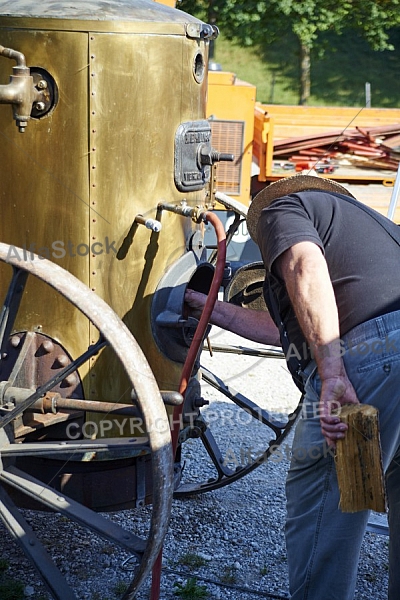 2015-08-08+09 Oldtimertreffen am Feuerwehrhaus Seeg, Bavaria, Germany,  Fire apparatus