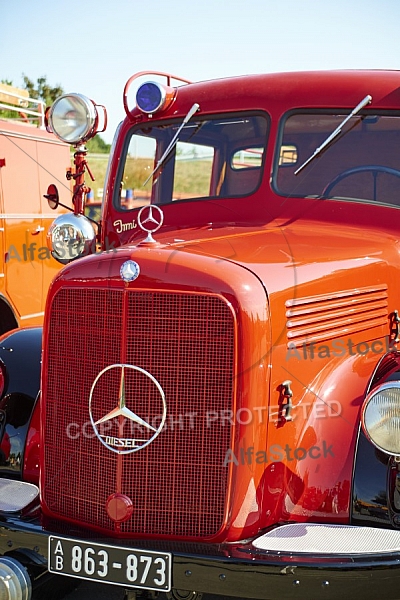 2015-08-08+09 Oldtimertreffen am Feuerwehrhaus Seeg, Bavaria, Germany,  Fire apparatus