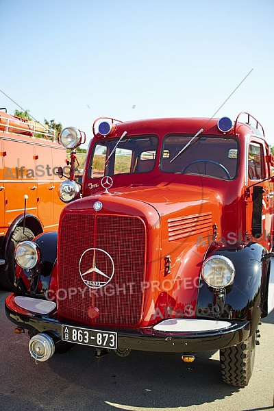 2015-08-08+09 Oldtimertreffen am Feuerwehrhaus Seeg, Bavaria, Germany,  Fire apparatus